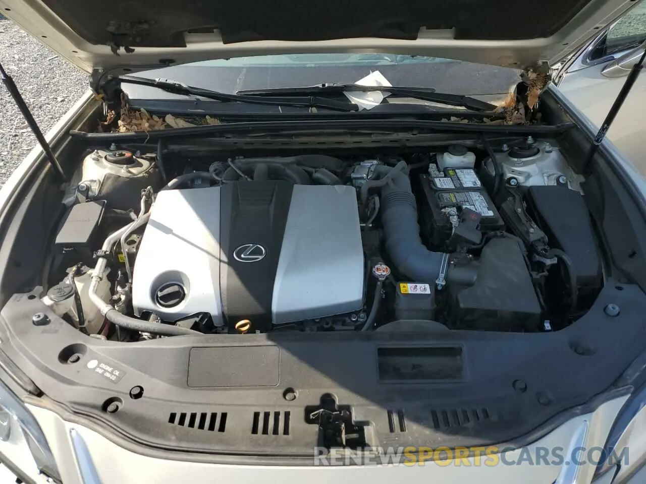 11 fotografías del automóvil dañado 58AEZ1B1XLU053572 LEXUS ES350 2020