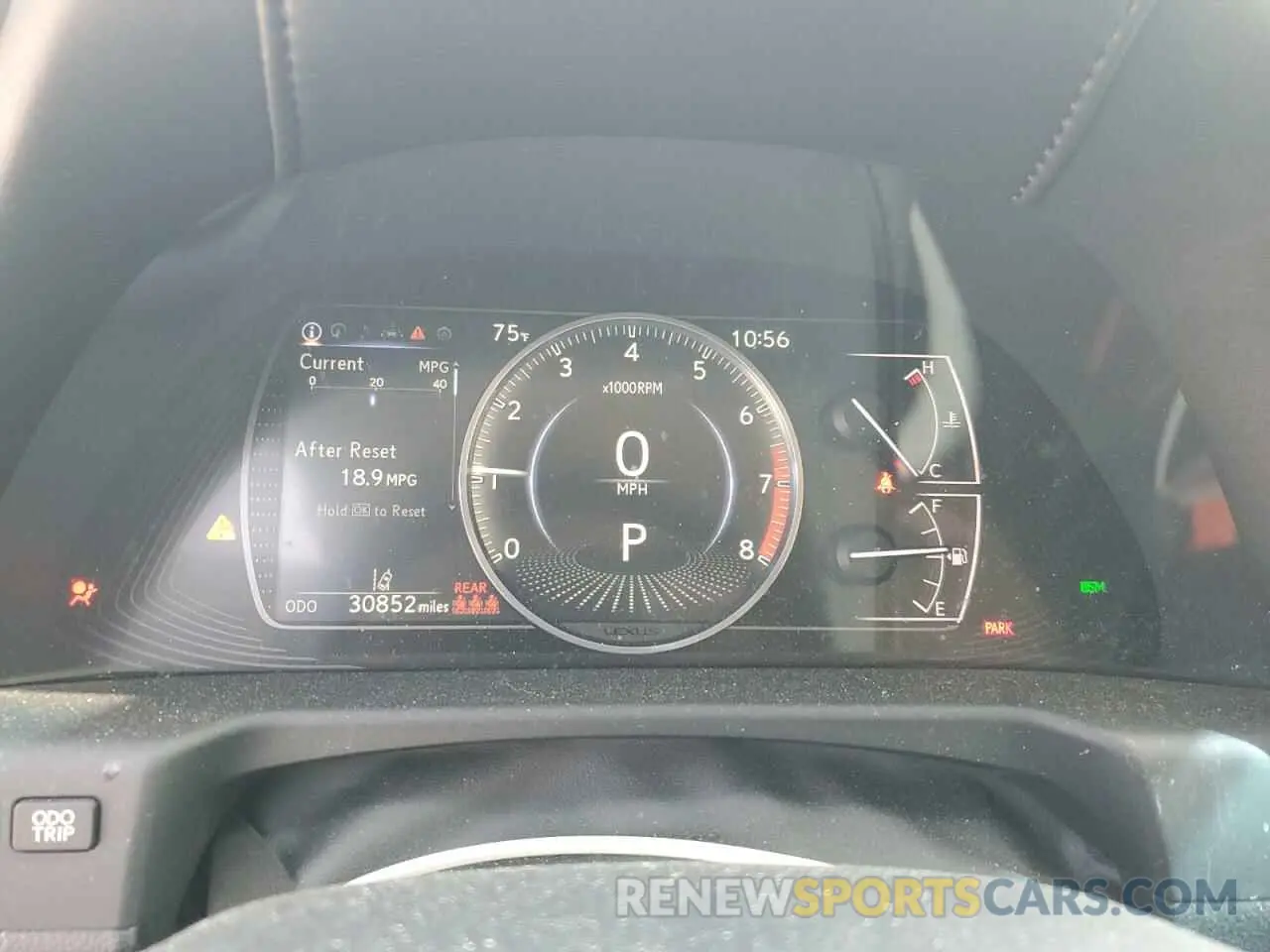 9 fotografías del automóvil dañado 58AEZ1B1XLU053572 LEXUS ES350 2020