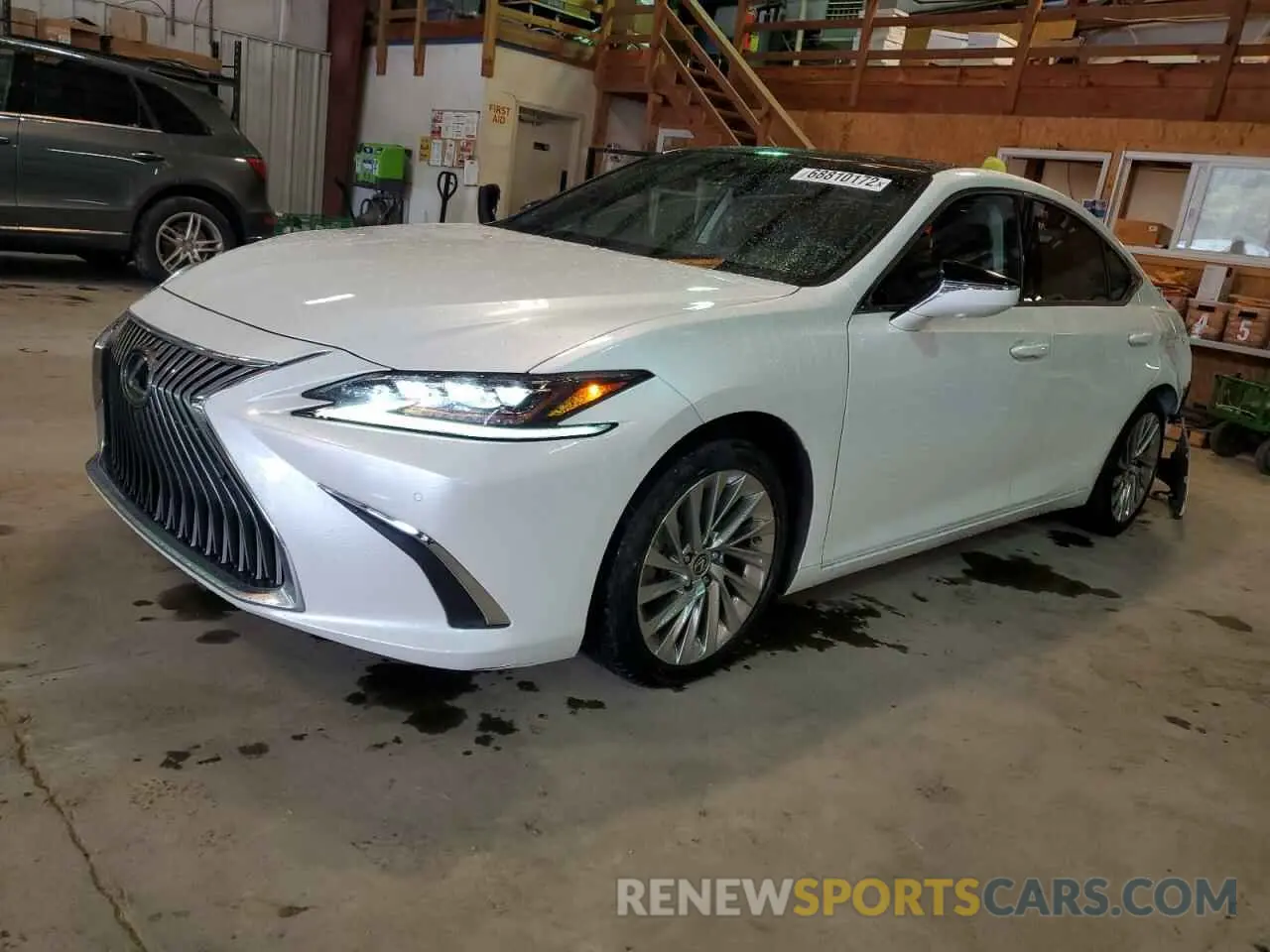 1 fotografías del automóvil dañado 58AFZ1B11LU078266 LEXUS ES350 2020