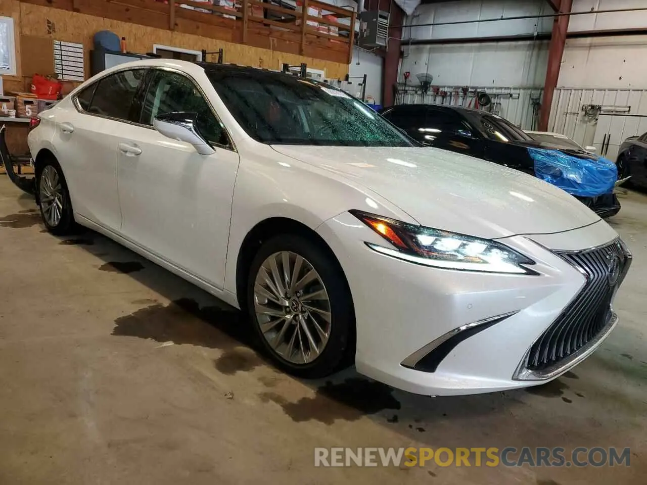 4 fotografías del automóvil dañado 58AFZ1B11LU078266 LEXUS ES350 2020