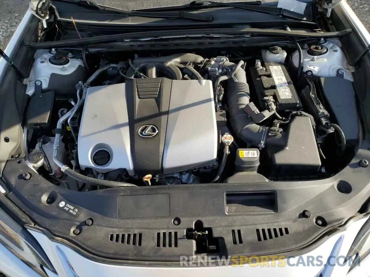 11 fotografías del automóvil dañado 58AFZ1B17LU067465 LEXUS ES350 2020