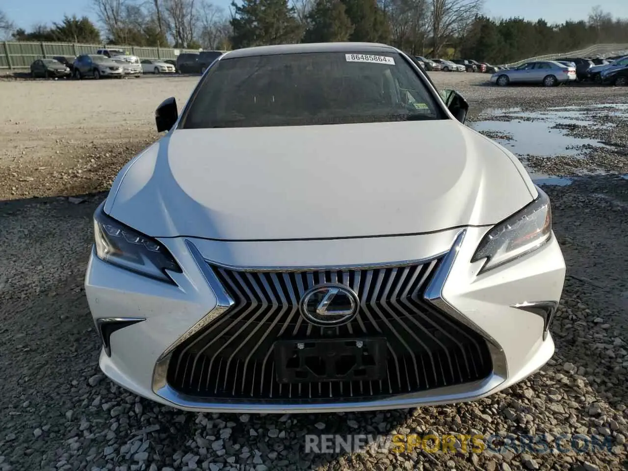 5 fotografías del automóvil dañado 58AFZ1B17LU067465 LEXUS ES350 2020