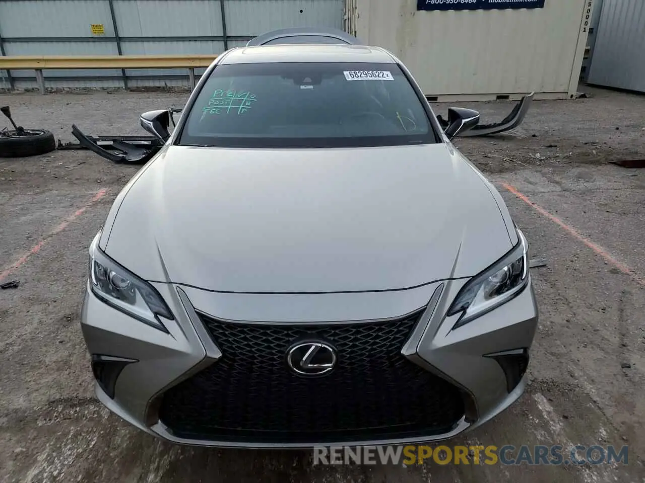 5 fotografías del automóvil dañado 58AGZ1B15LU060499 LEXUS ES350 2020