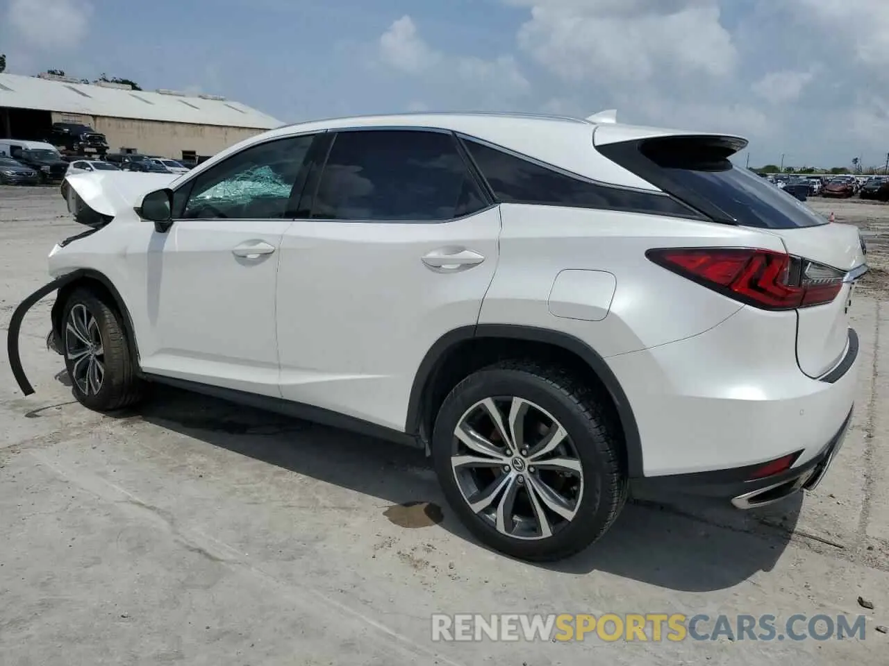 2 fotografías del automóvil dañado 2T2HZMAA9MC205427 LEXUS ES350 2021