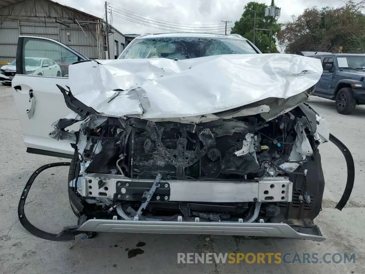 5 fotografías del automóvil dañado 2T2HZMAA9MC205427 LEXUS ES350 2021
