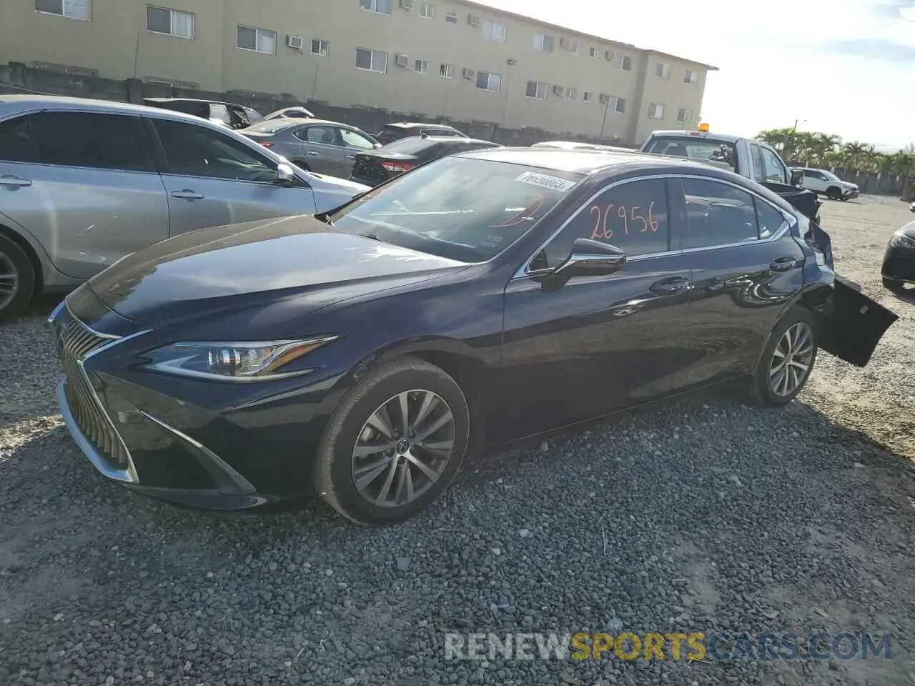 1 fotografías del automóvil dañado 58ACZ1B10MU103159 LEXUS ES350 2021
