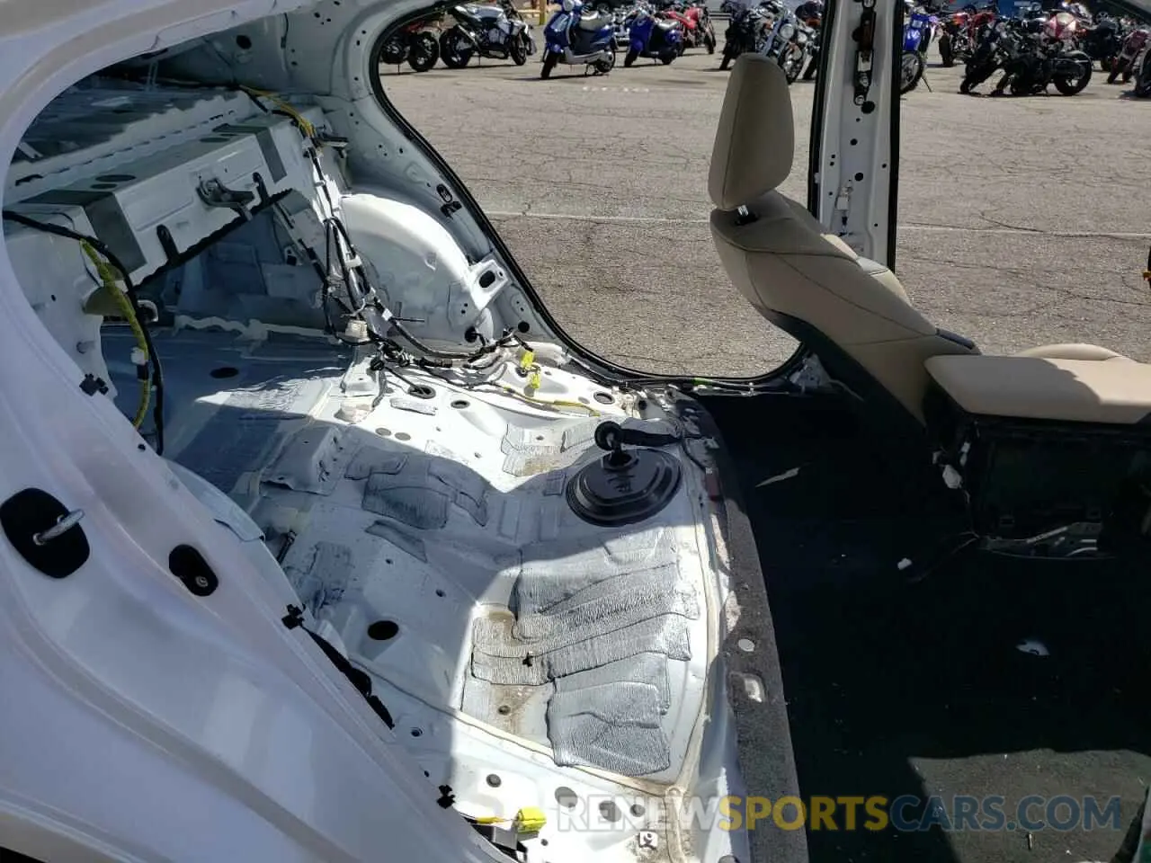6 fotografías del automóvil dañado 58ACZ1B13MU101342 LEXUS ES350 2021