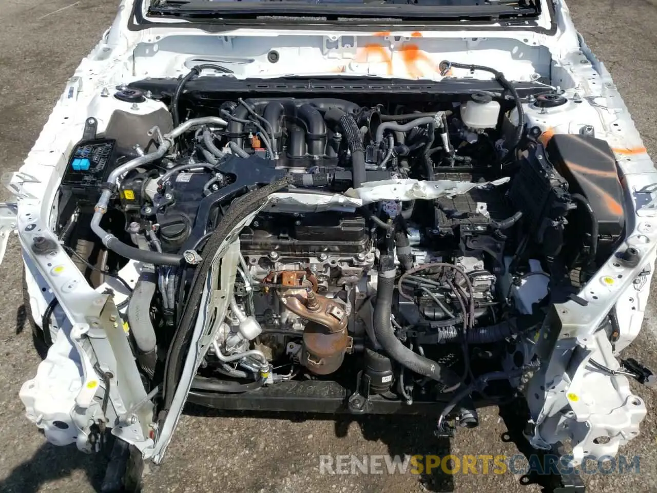 7 fotografías del automóvil dañado 58ACZ1B13MU101342 LEXUS ES350 2021