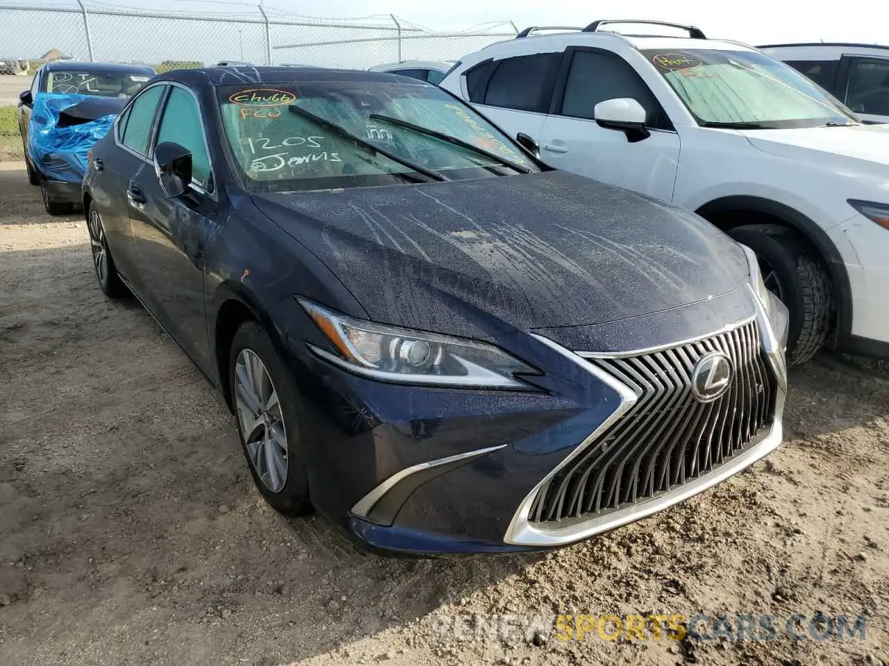 1 fotografías del automóvil dañado 58ADZ1B10MU095830 LEXUS ES350 2021