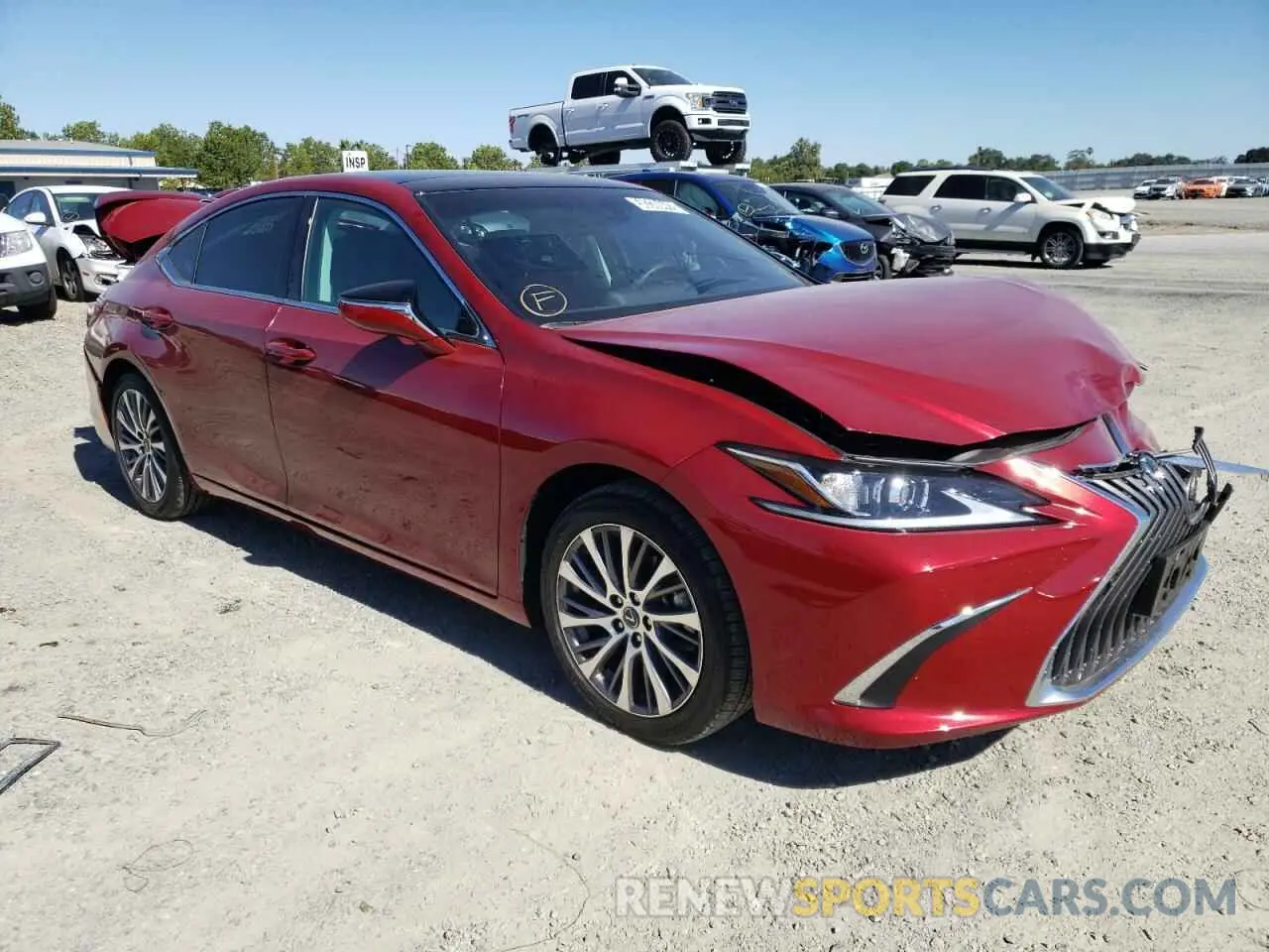 1 fotografías del automóvil dañado 58ADZ1B11MU100324 LEXUS ES350 2021