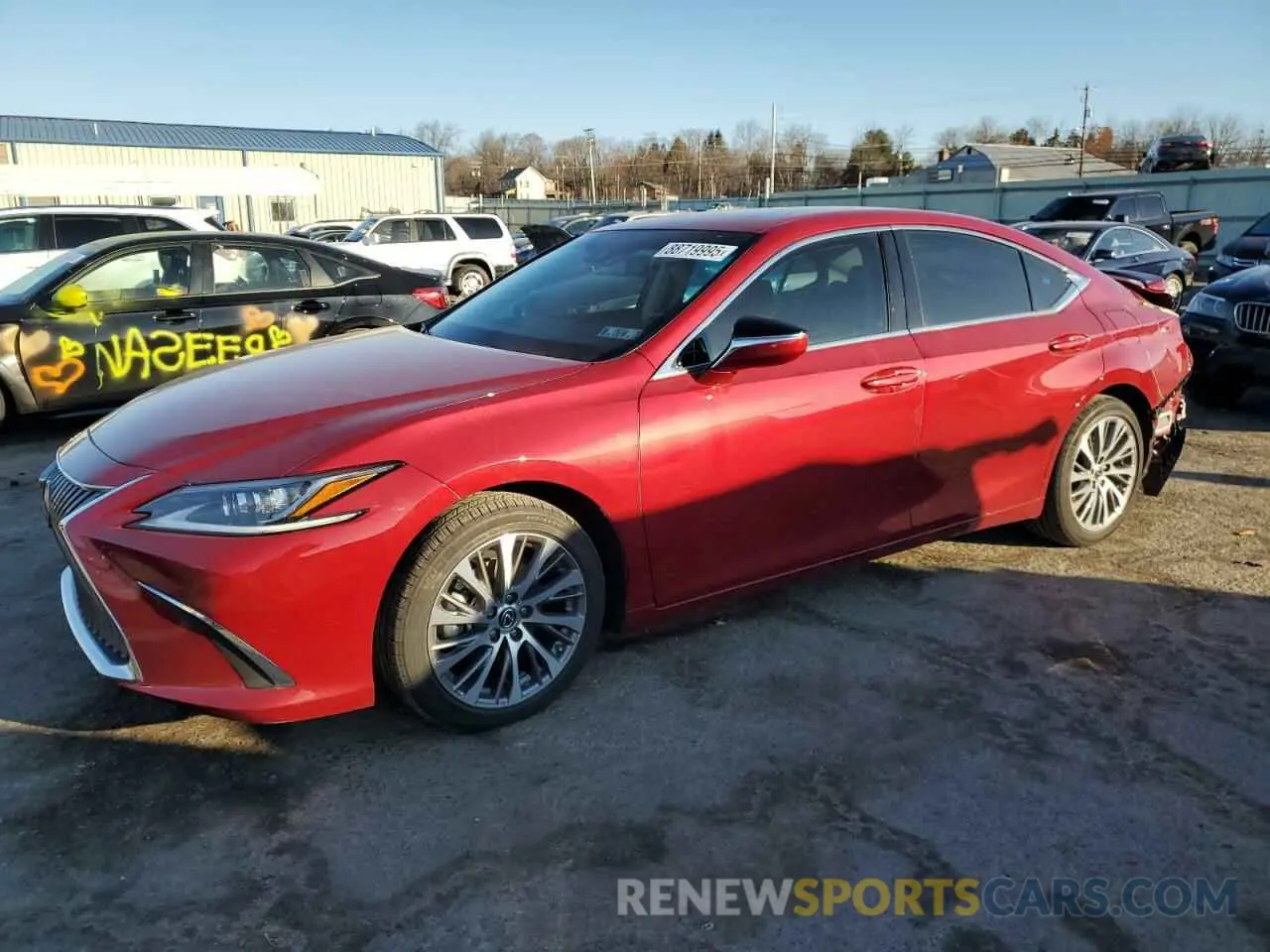 1 fotografías del automóvil dañado 58ADZ1B11MU109105 LEXUS ES350 2021