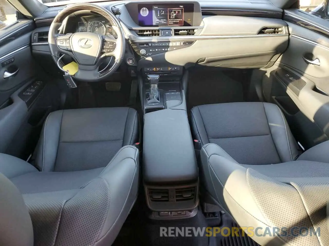 8 fotografías del automóvil dañado 58ADZ1B11MU109105 LEXUS ES350 2021