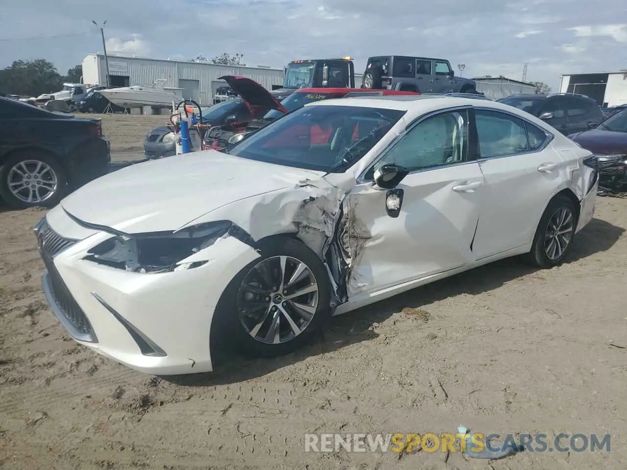 1 fotografías del automóvil dañado 58ADZ1B13MU103208 LEXUS ES350 2021