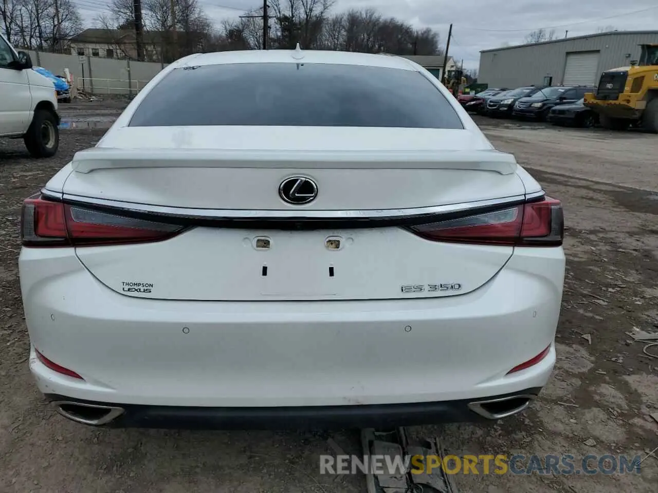 6 fotografías del automóvil dañado 58ADZ1B13MU103340 LEXUS ES350 2021