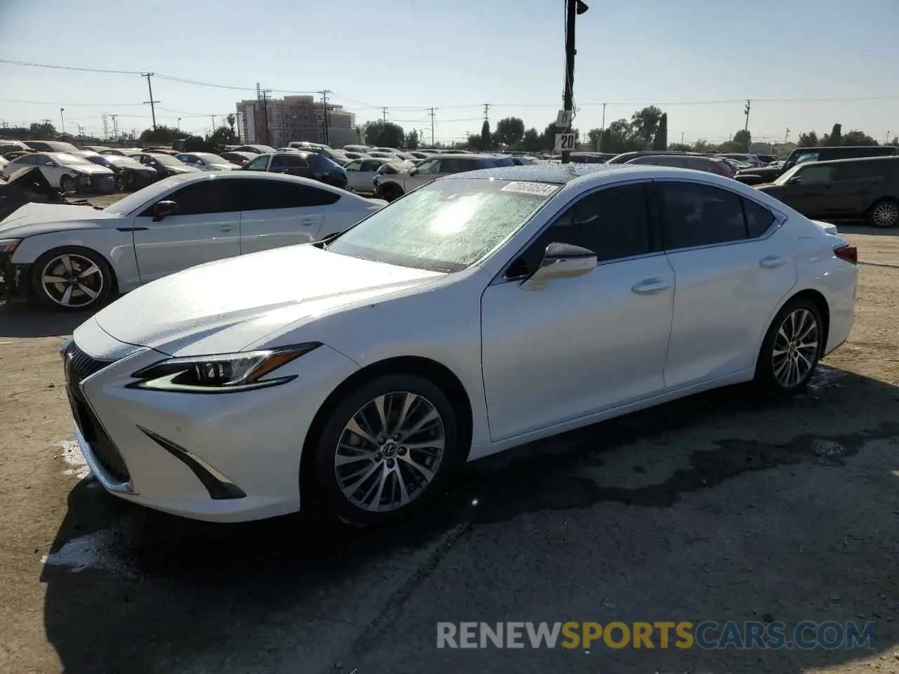 1 fotografías del automóvil dañado 58ADZ1B14MU082806 LEXUS ES350 2021