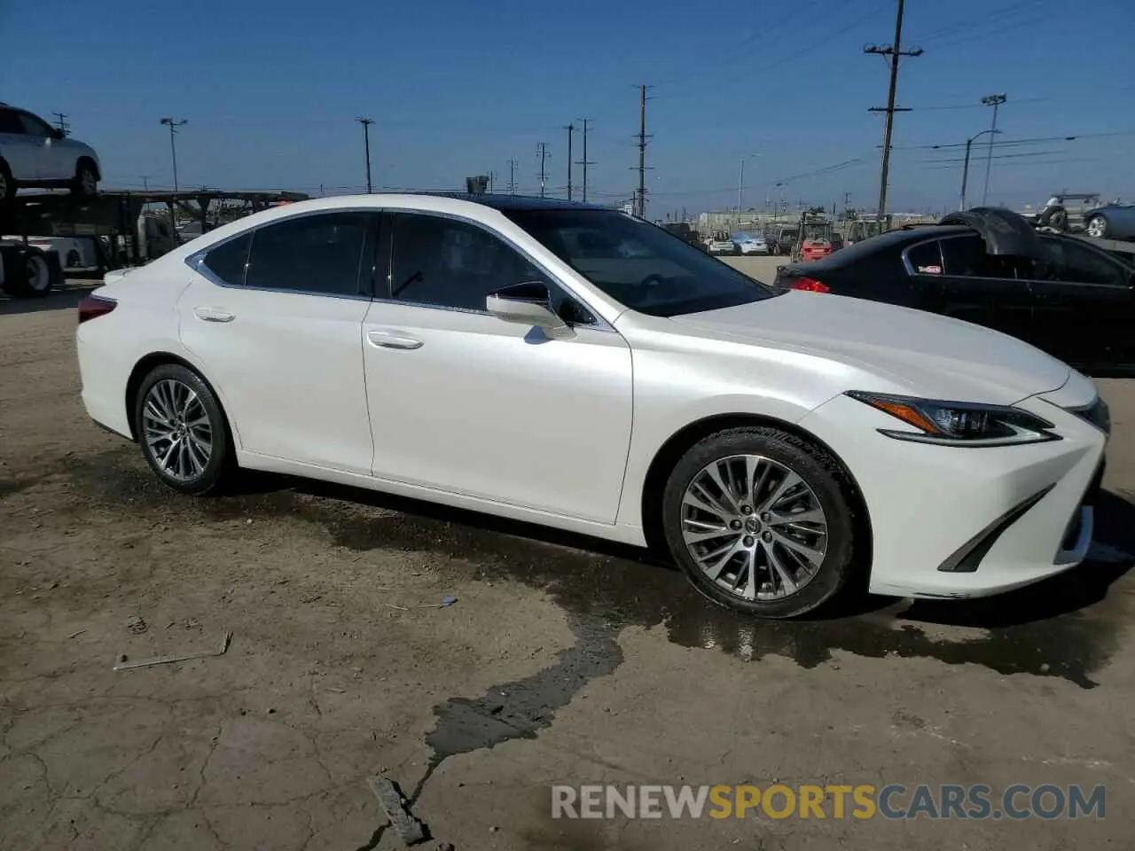 4 fotografías del automóvil dañado 58ADZ1B14MU082806 LEXUS ES350 2021