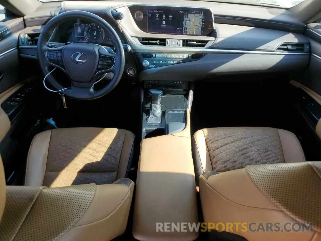 8 fotografías del automóvil dañado 58ADZ1B14MU082806 LEXUS ES350 2021