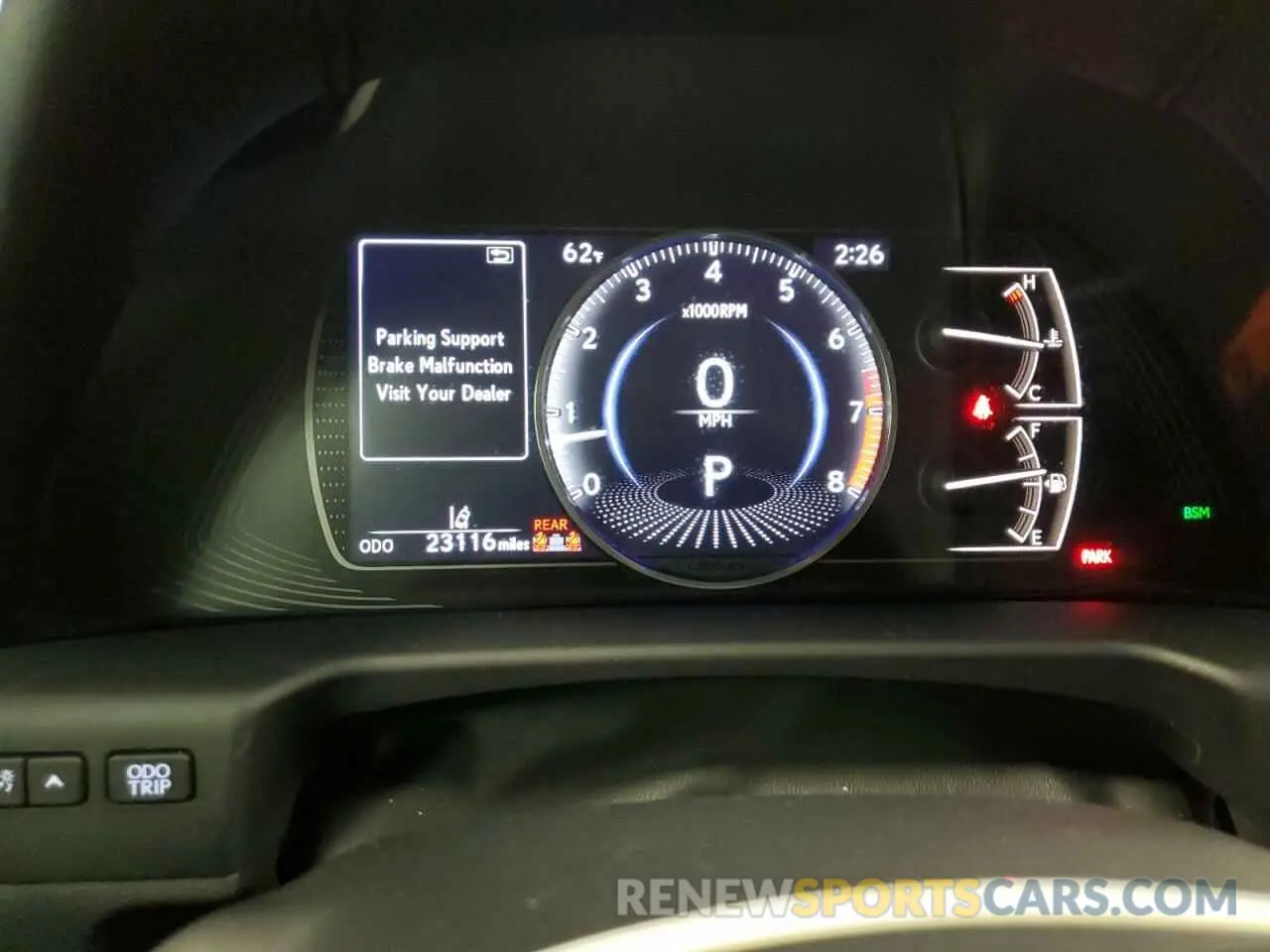 9 fotografías del automóvil dañado 58ADZ1B14MU085110 LEXUS ES350 2021