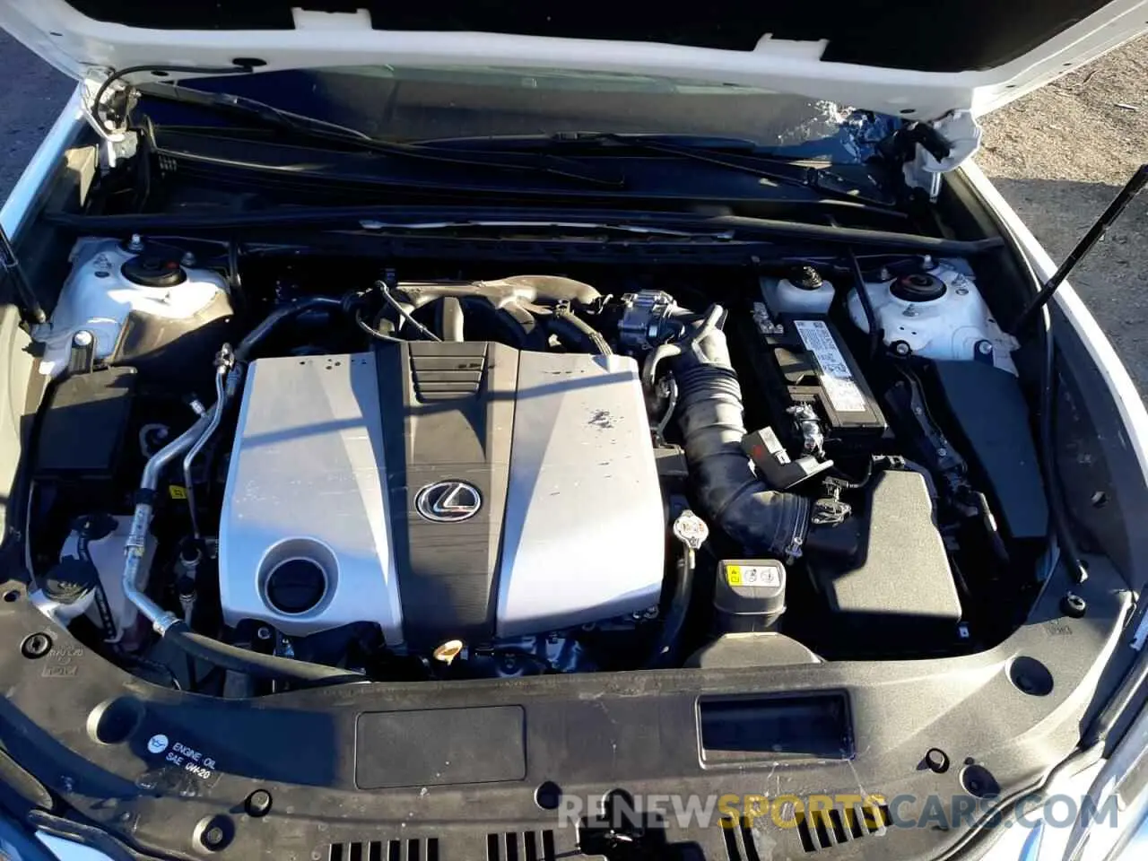 7 fotografías del automóvil dañado 58ADZ1B14MU090243 LEXUS ES350 2021