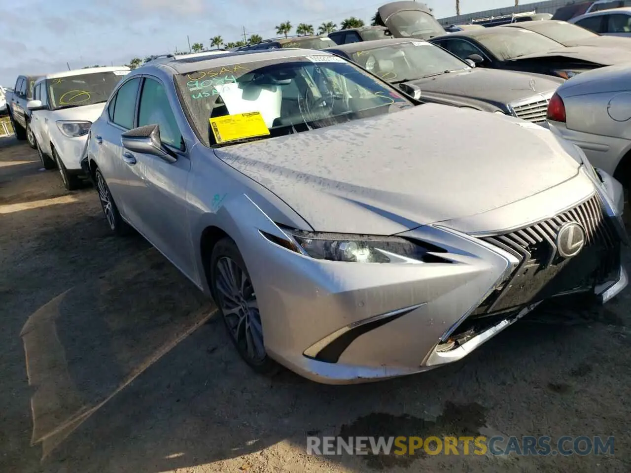 1 fotografías del automóvil dañado 58ADZ1B14MU097810 LEXUS ES350 2021