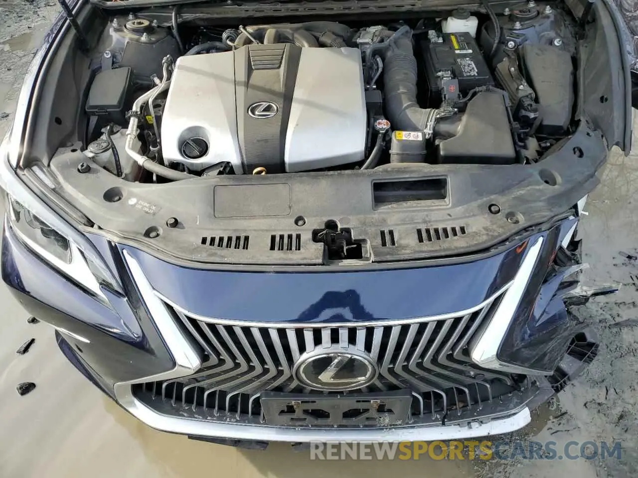 11 fotografías del automóvil dañado 58ADZ1B14MU104030 LEXUS ES350 2021