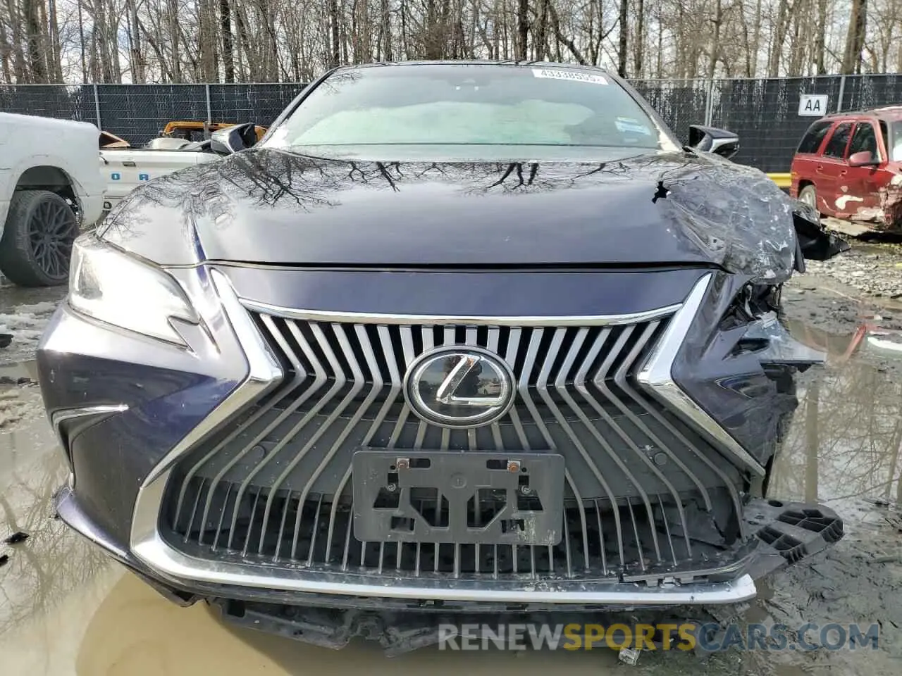 5 fotografías del automóvil dañado 58ADZ1B14MU104030 LEXUS ES350 2021