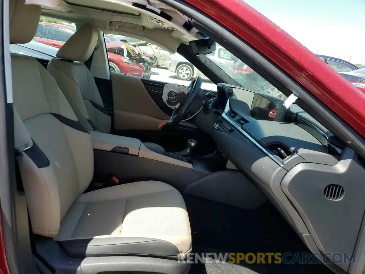 5 fotografías del automóvil dañado 58ADZ1B15MU095774 LEXUS ES350 2021