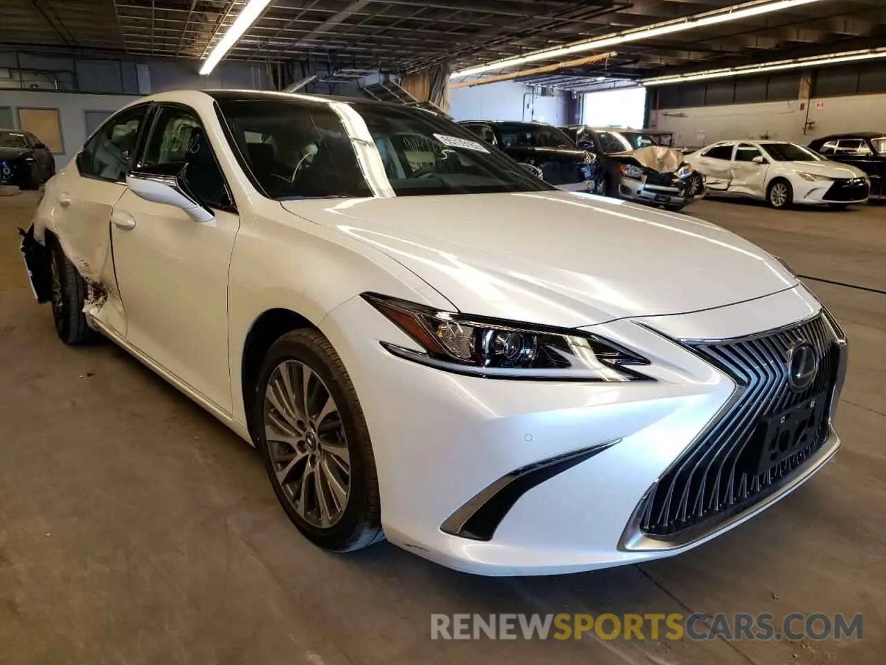 1 fotografías del automóvil dañado 58ADZ1B15MU099811 LEXUS ES350 2021