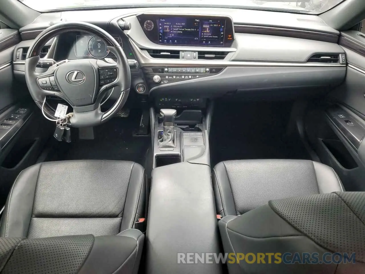 8 fotografías del automóvil dañado 58ADZ1B17MU101963 LEXUS ES350 2021