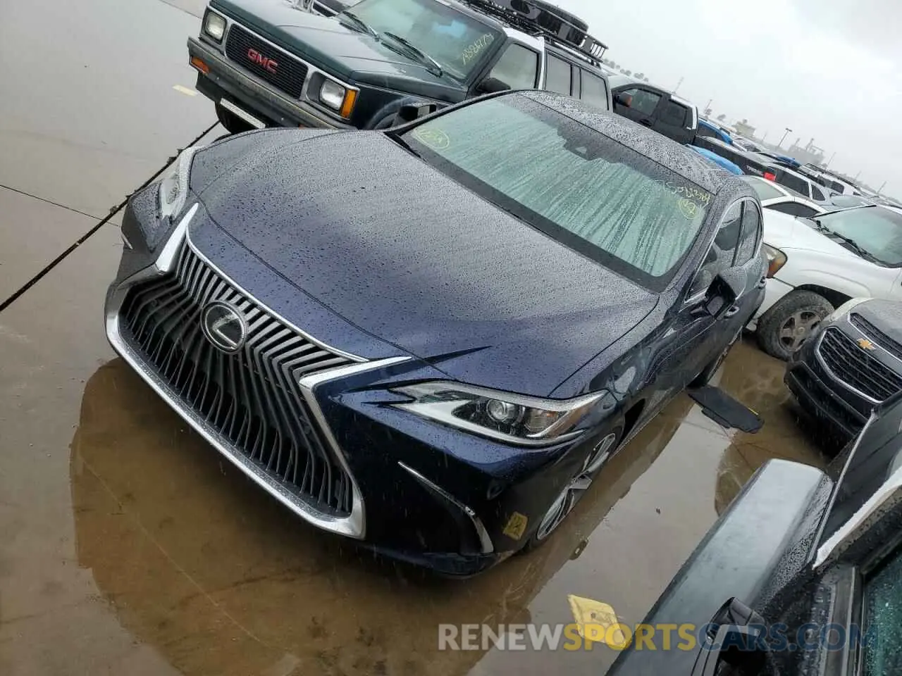 1 fotografías del automóvil dañado 58ADZ1B17MU109514 LEXUS ES350 2021