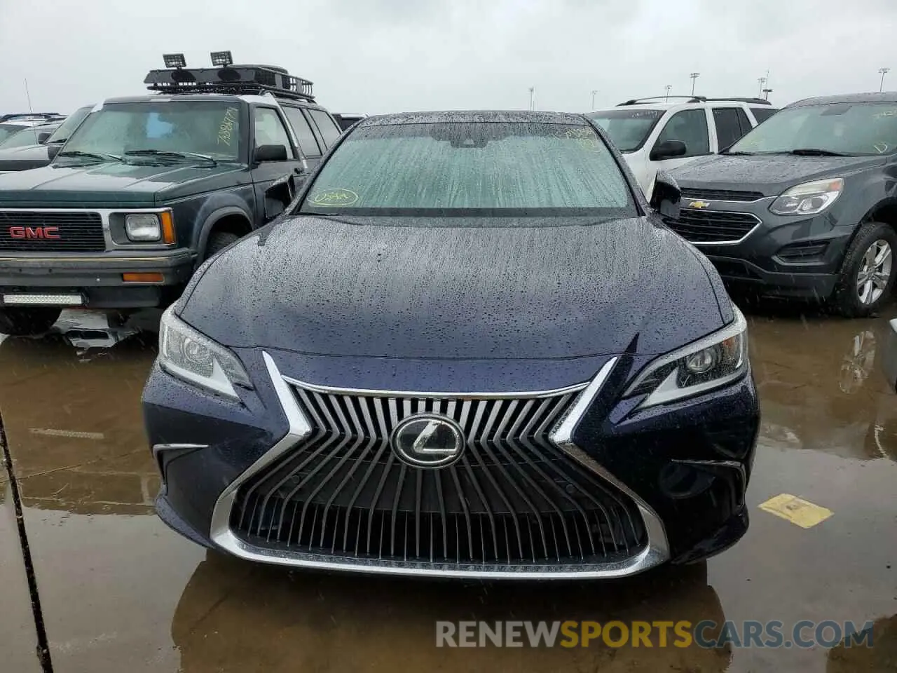 5 fotografías del automóvil dañado 58ADZ1B17MU109514 LEXUS ES350 2021