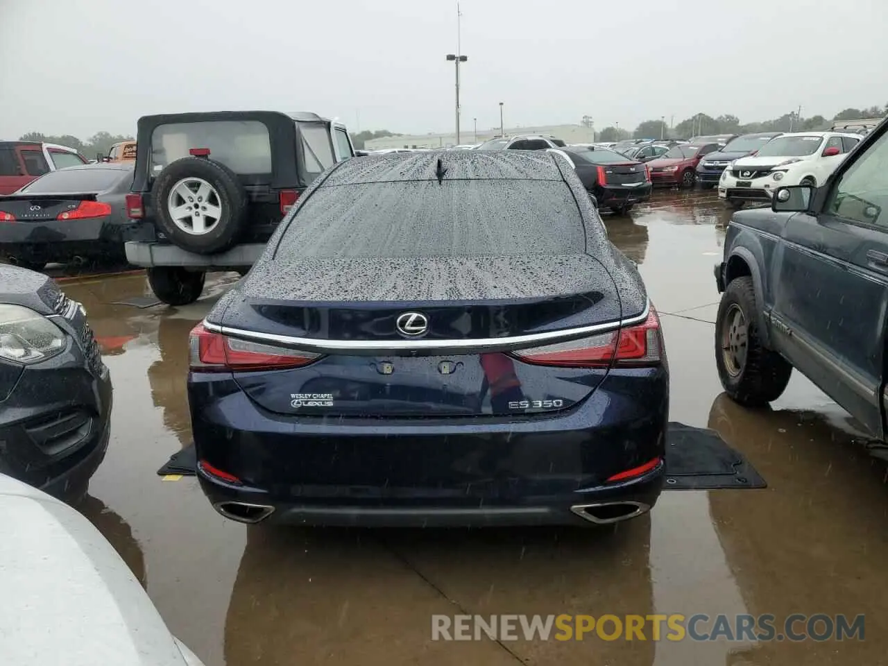 6 fotografías del automóvil dañado 58ADZ1B17MU109514 LEXUS ES350 2021