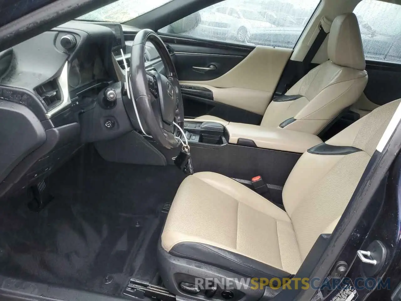 7 fotografías del automóvil dañado 58ADZ1B17MU109514 LEXUS ES350 2021