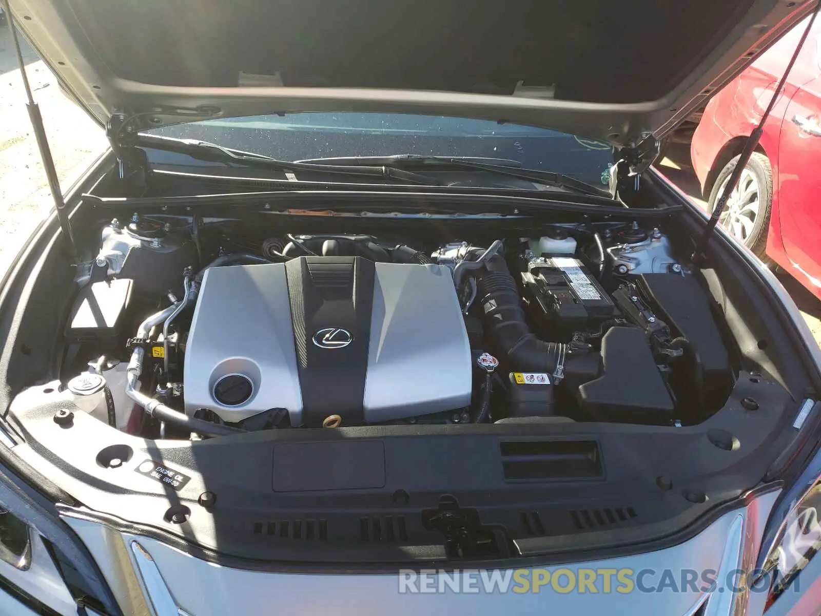 7 fotografías del automóvil dañado 58ADZ1B18MU107190 LEXUS ES350 2021