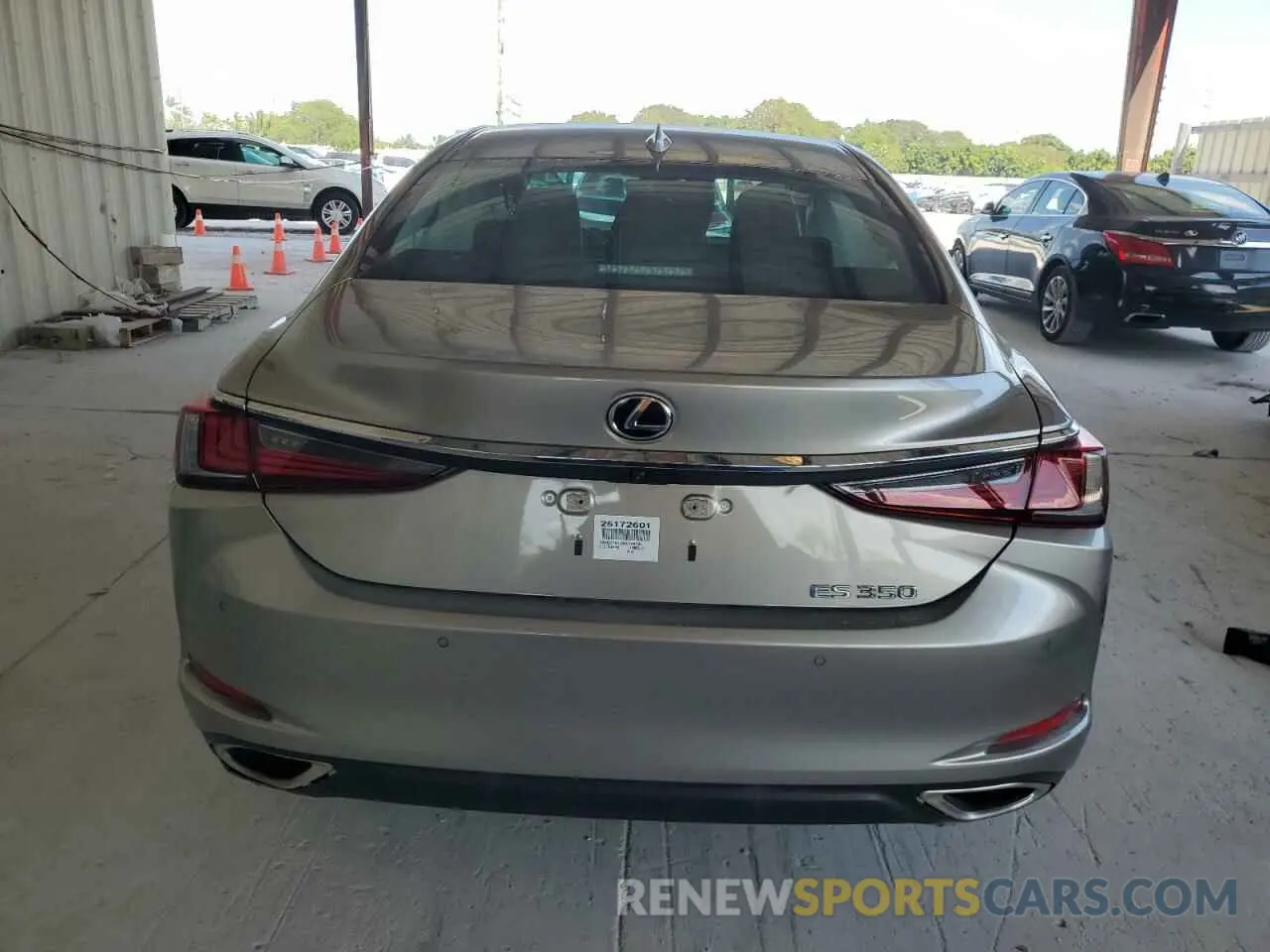 6 fotografías del automóvil dañado 58ADZ1B1XMU105764 LEXUS ES350 2021