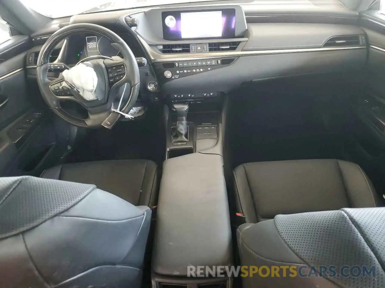 8 fotografías del automóvil dañado 58ADZ1B1XMU105764 LEXUS ES350 2021