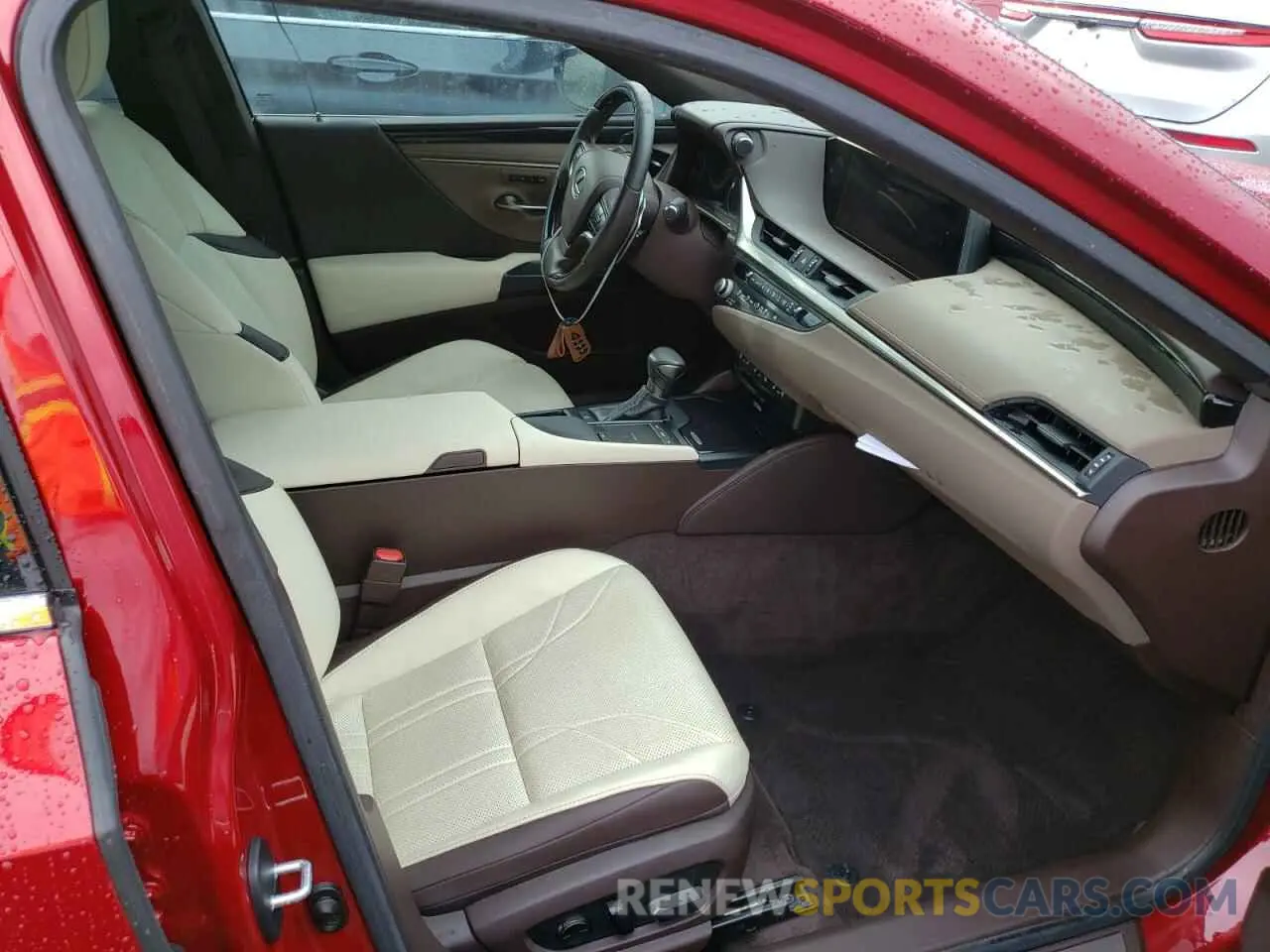 5 fotografías del automóvil dañado 58AFZ1B12MU090234 LEXUS ES350 2021