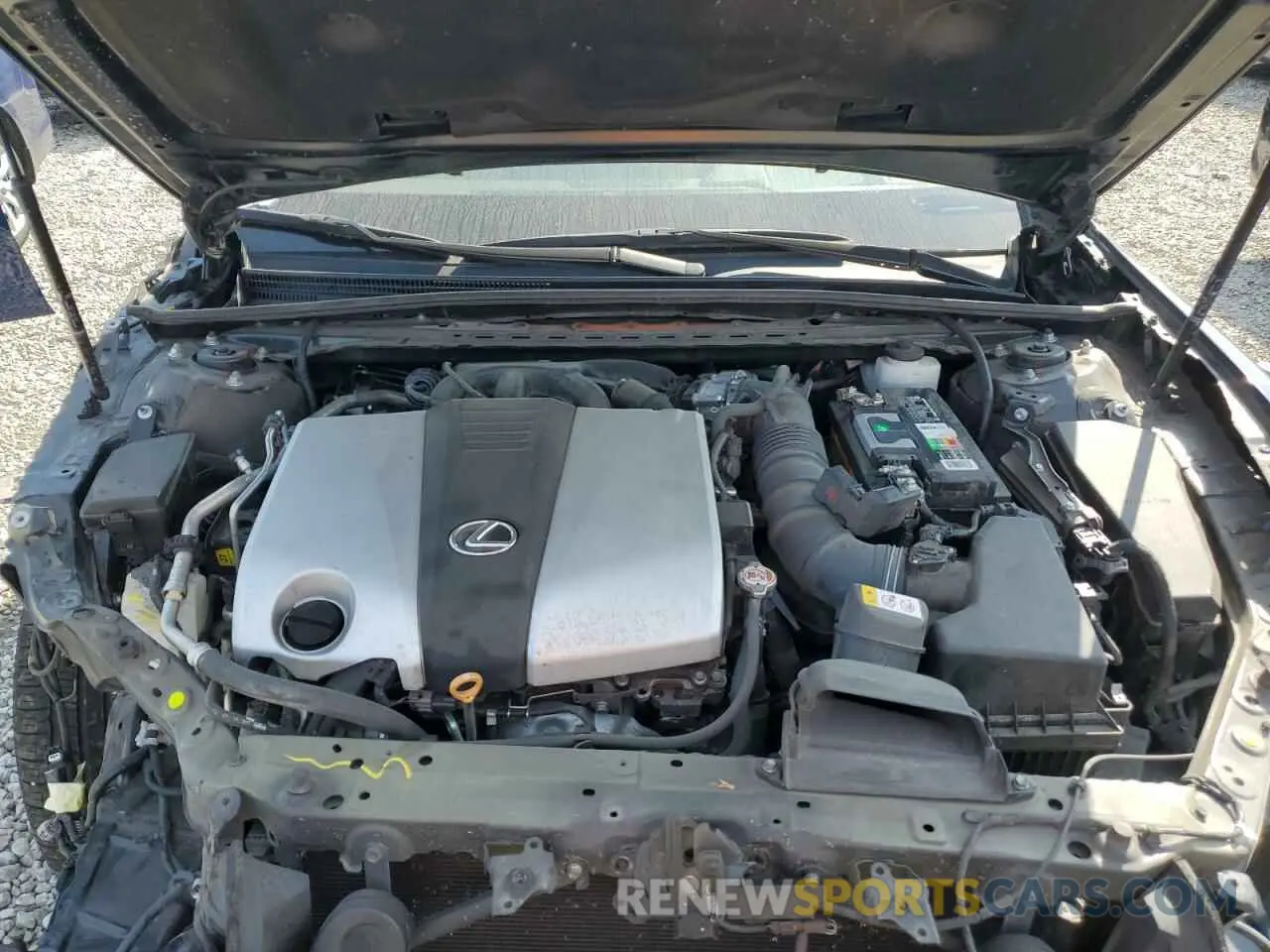 11 fotografías del automóvil dañado 58AFZ1B16MU109299 LEXUS ES350 2021