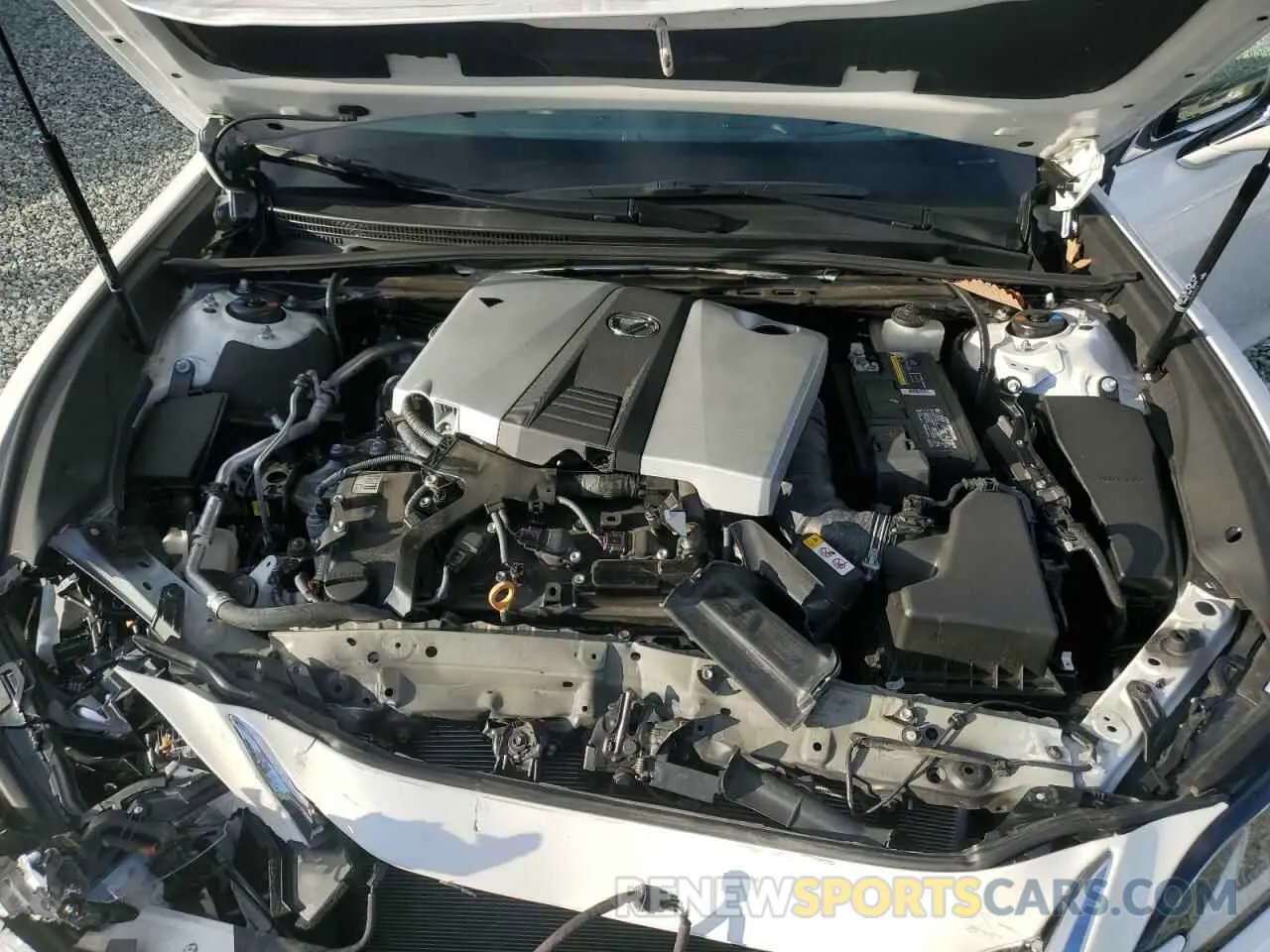 11 fotografías del automóvil dañado 58AFZ1B19MU092482 LEXUS ES350 2021