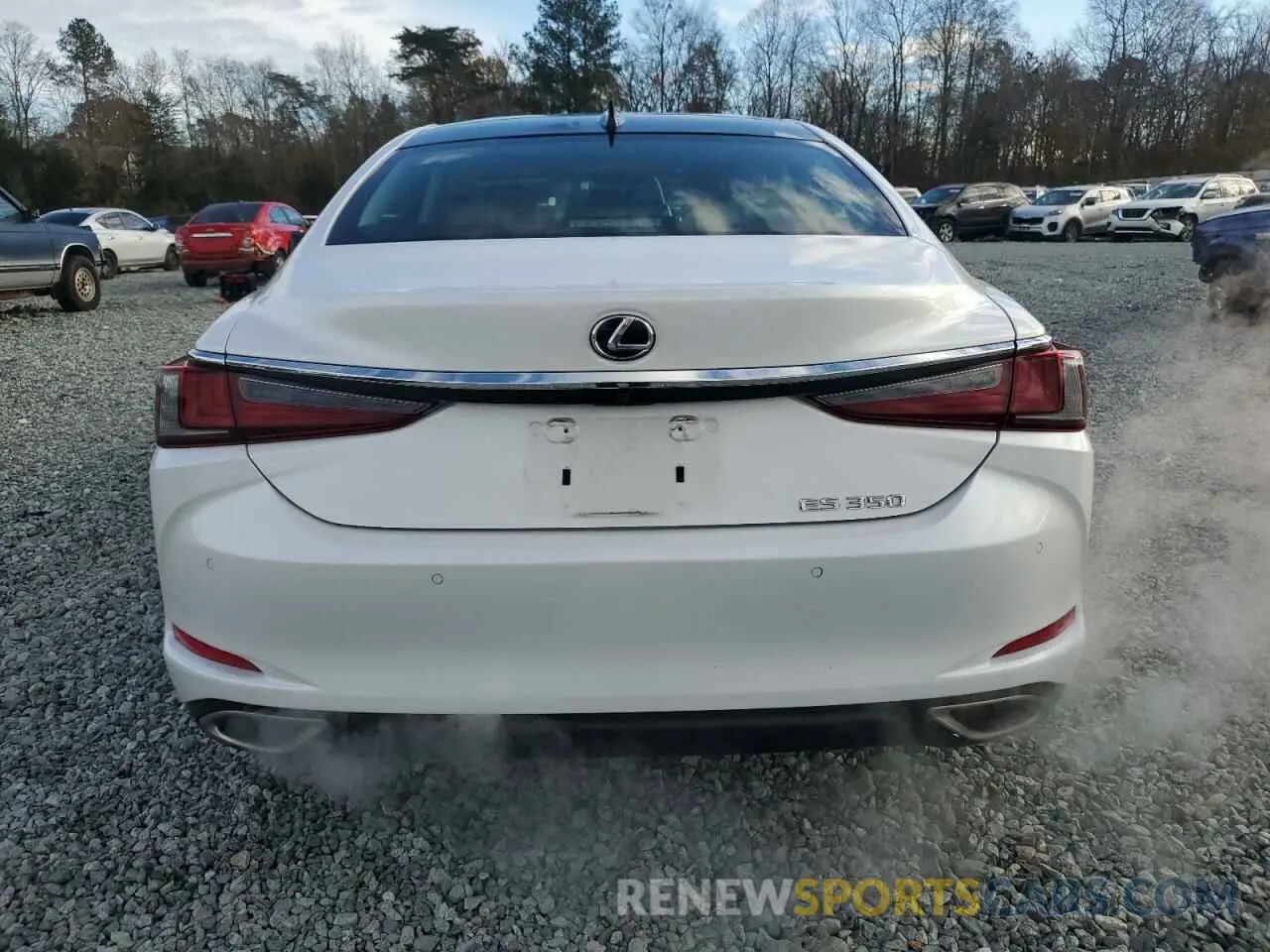 6 fotografías del automóvil dañado 58AFZ1B19MU092482 LEXUS ES350 2021