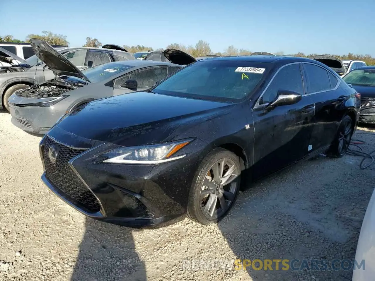 1 fotografías del automóvil dañado 58AGZ1B11MU110039 LEXUS ES350 2021