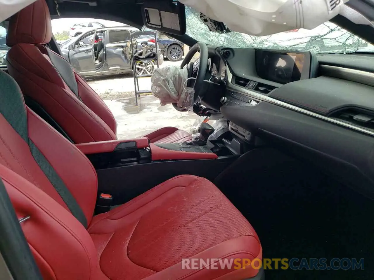 5 fotografías del automóvil dañado 58AGZ1B14MU096363 LEXUS ES350 2021