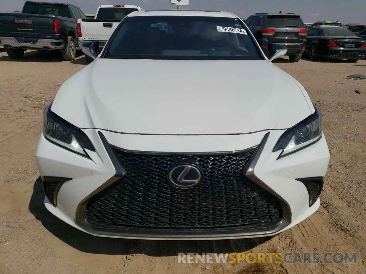 5 fotografías del automóvil dañado 58AGZ1B14MU097917 LEXUS ES350 2021