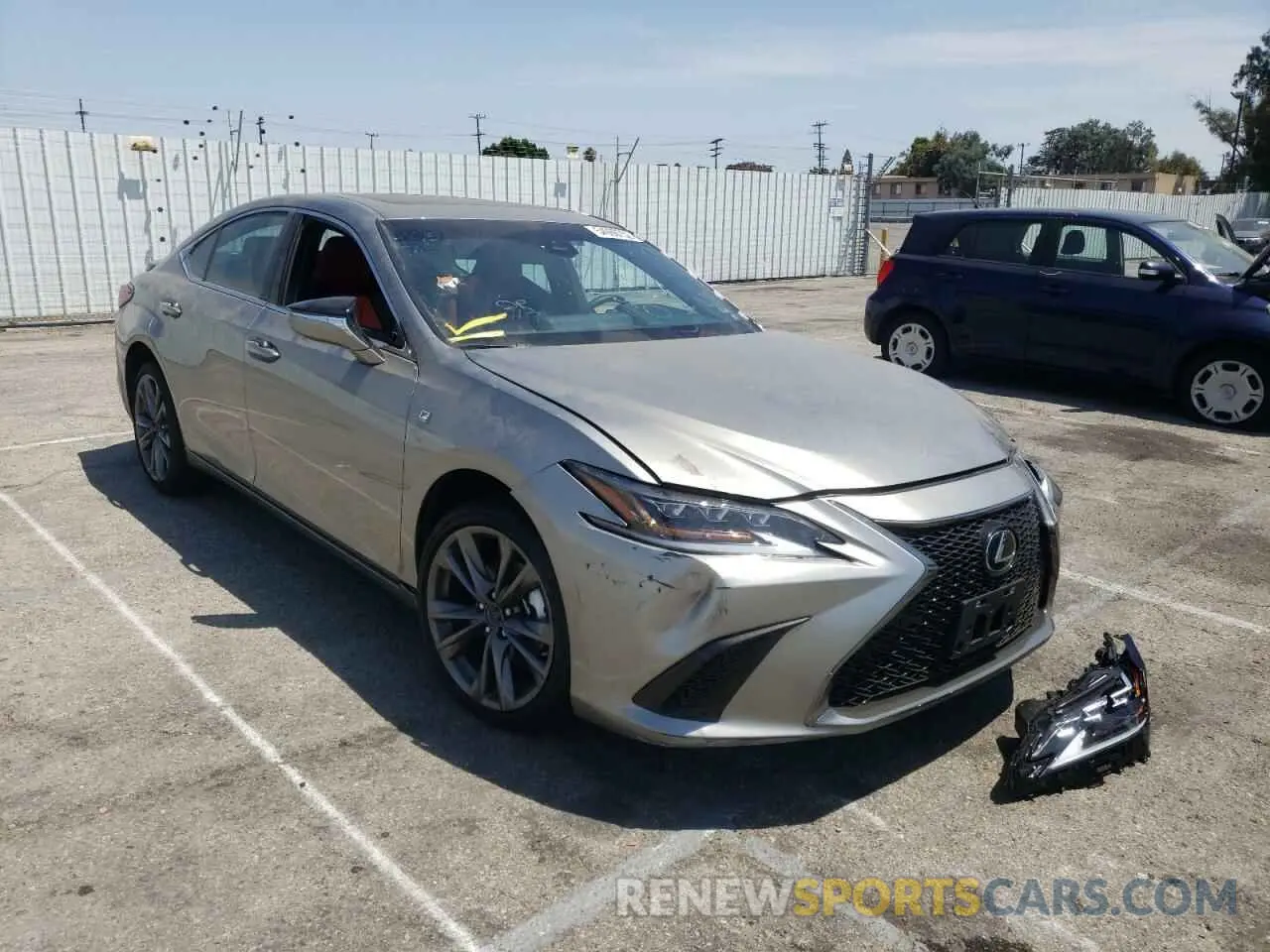1 fotografías del automóvil dañado 58AGZ1B14MU105711 LEXUS ES350 2021