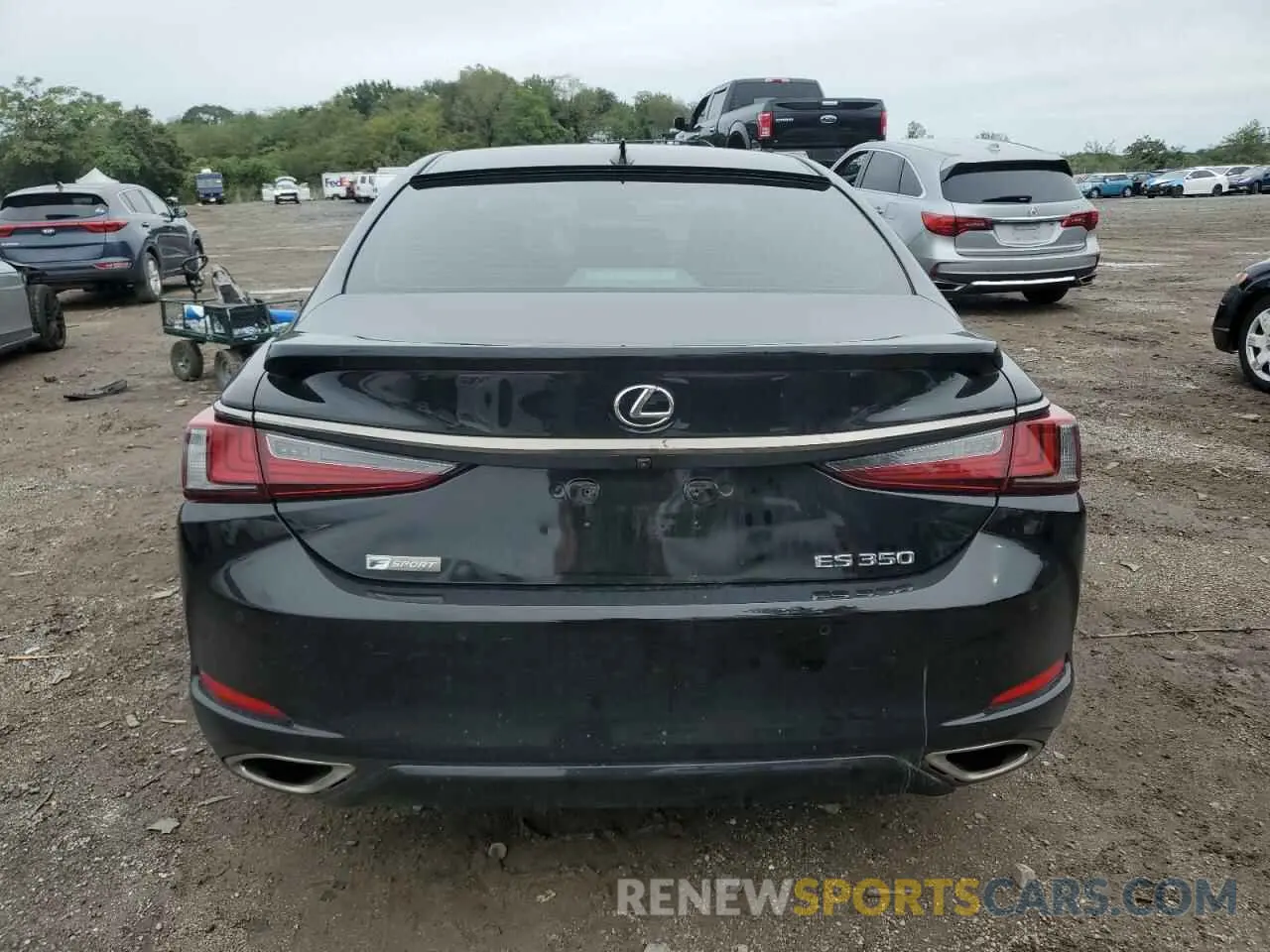 6 fotografías del automóvil dañado 58AGZ1B16MU089754 LEXUS ES350 2021