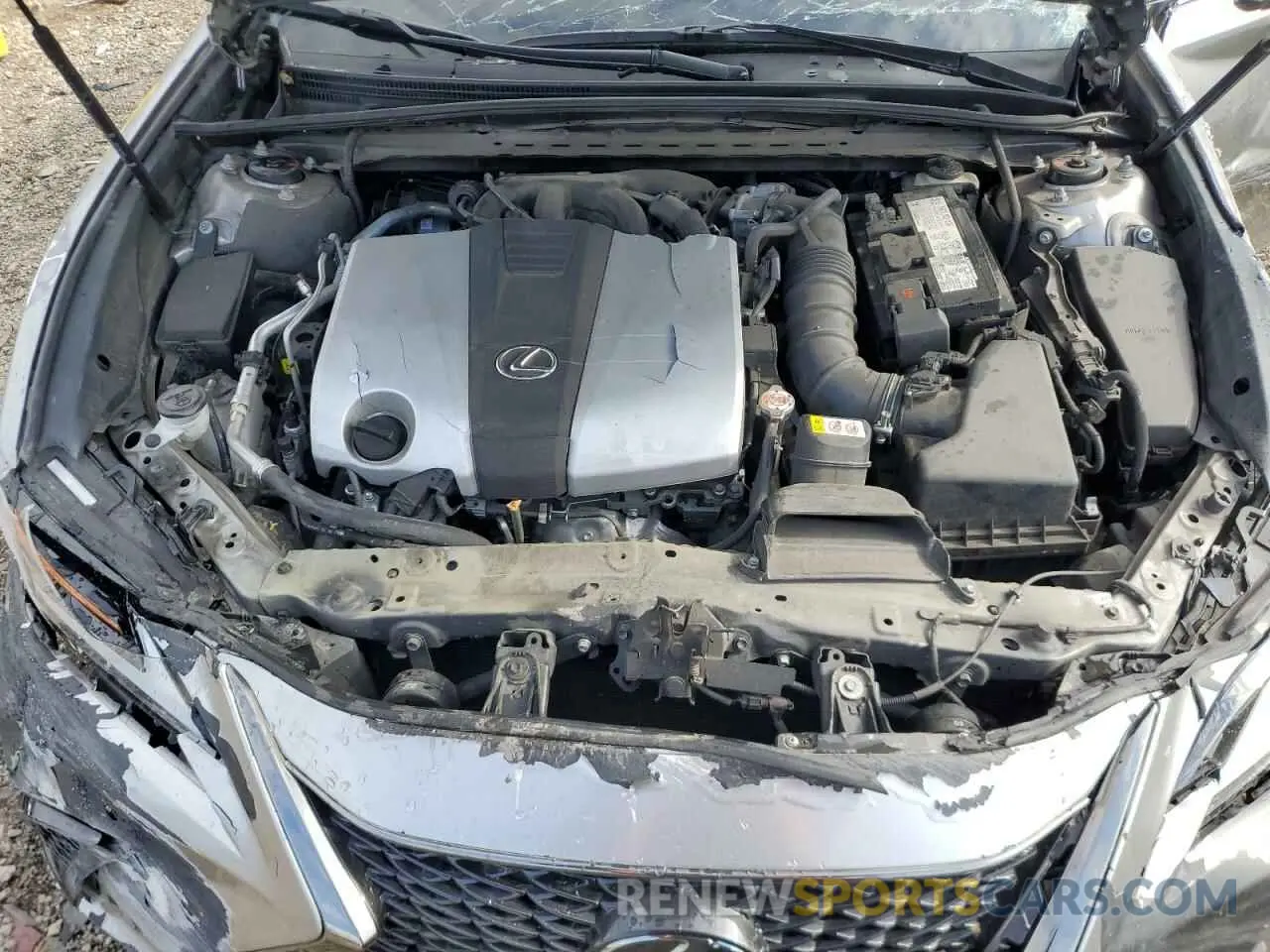 11 fotografías del automóvil dañado 58AGZ1B18MU092235 LEXUS ES350 2021