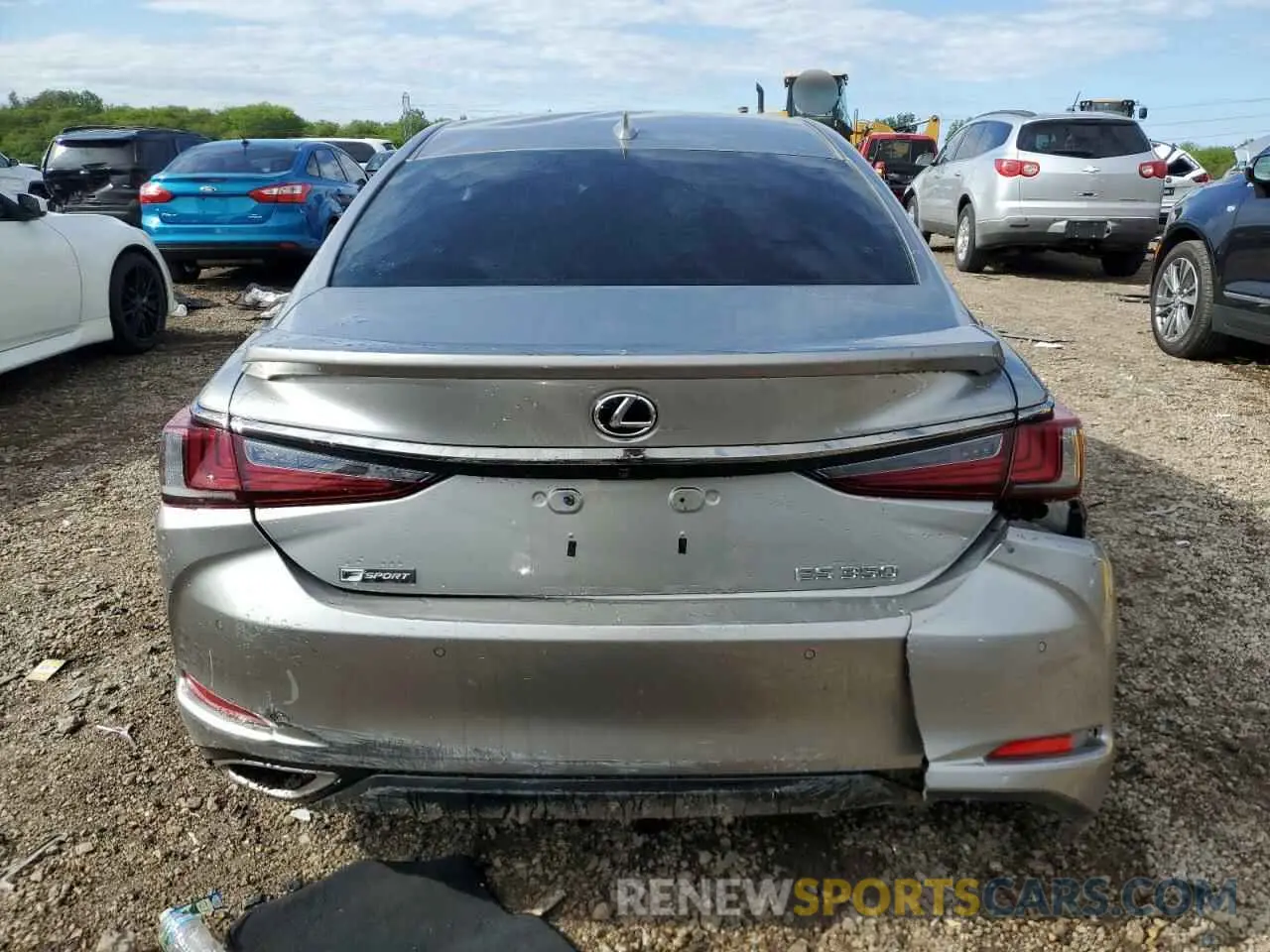 6 fotografías del automóvil dañado 58AGZ1B18MU092235 LEXUS ES350 2021