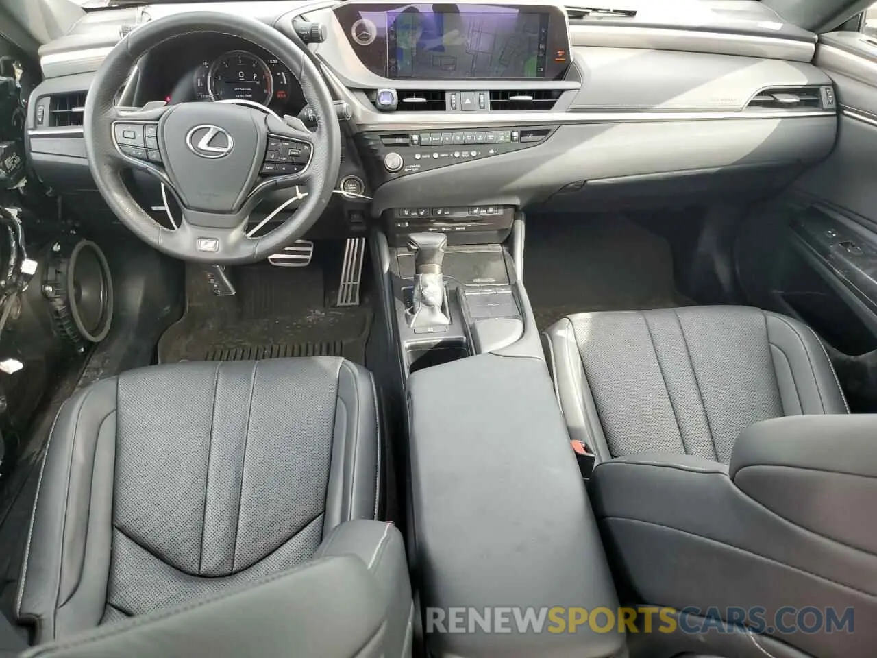 8 fotografías del automóvil dañado 58AGZ1B1XMU109858 LEXUS ES350 2021