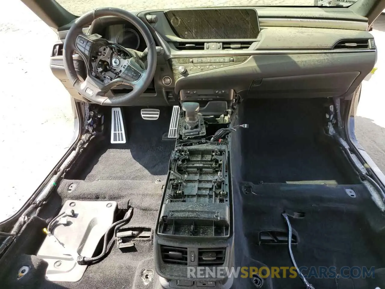 8 fotografías del automóvil dañado 58AHZ1B15MU081763 LEXUS ES350 2021