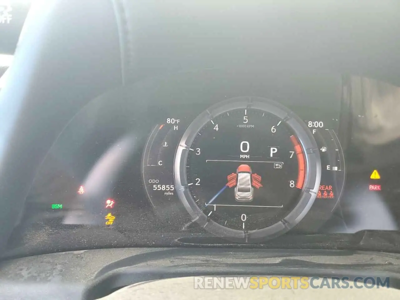 9 fotografías del automóvil dañado 58AHZ1B15MU081763 LEXUS ES350 2021
